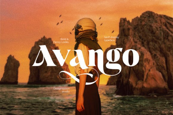 Avango: A Display Font That Elevates Real Small Business Branding