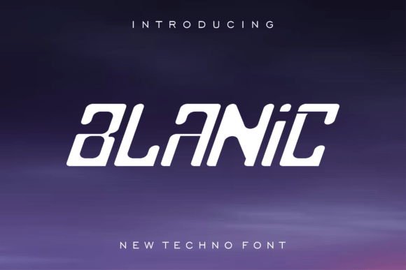 Blanic: A Display Font That Makes Your Headlines Feel Intentional