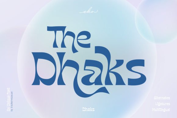 Dhaks: A Display Font That Commands Attention
