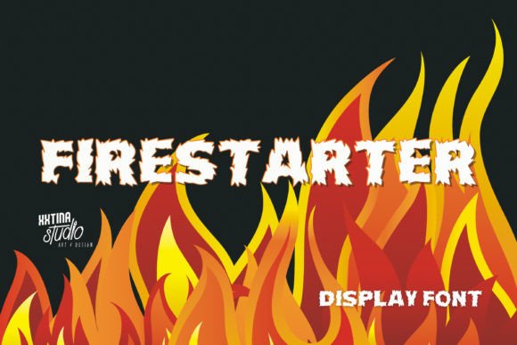 Firestarter: A Bold Display Font That Elevates Your Brand