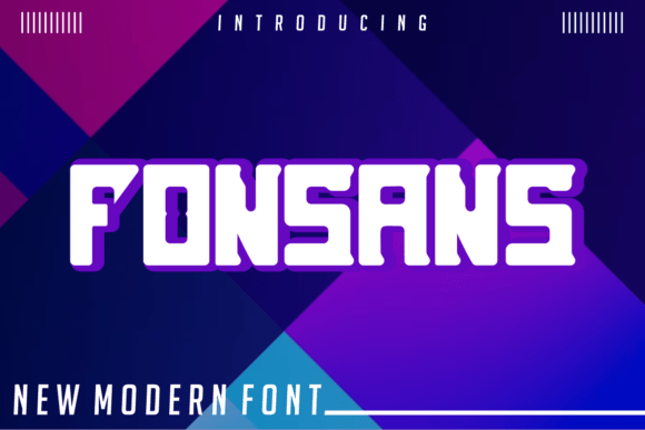 Fonsans: A Modern Display Font That Elevates Digital Branding