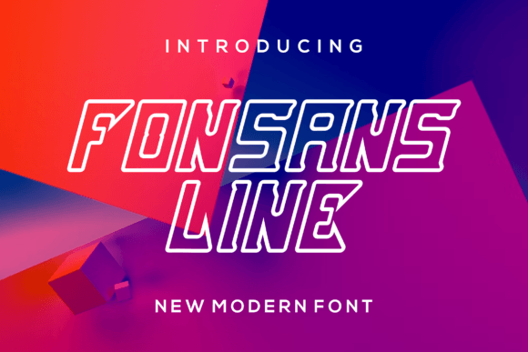 Fonsans Line: A Modern Display Font That Elevates Digital Branding