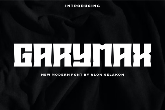 Garymax: A Bold Display Font That Elevates Web Headlines