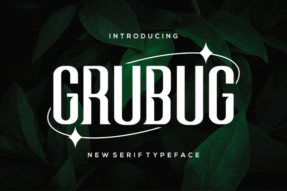 Grubug: A Modern Display Font That Actually Works