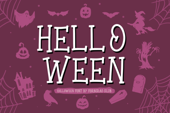Hell O Ween: A Spooky Display Font That Actually Works