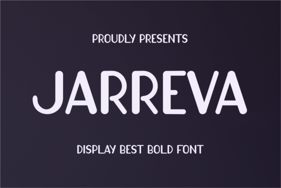 Jarreva: A Bold Display Font That Makes Handmade Goods Shine