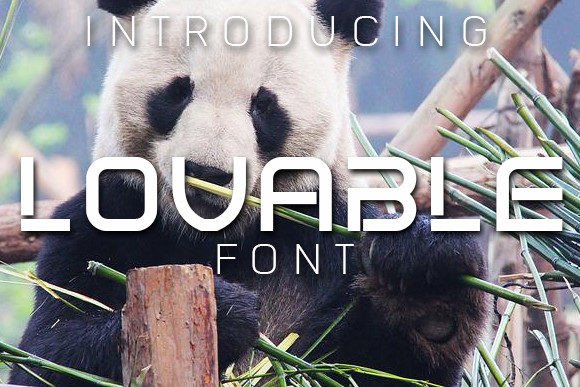 Lovable: A Display Typeface That Makes Your Headlines Unmissable
