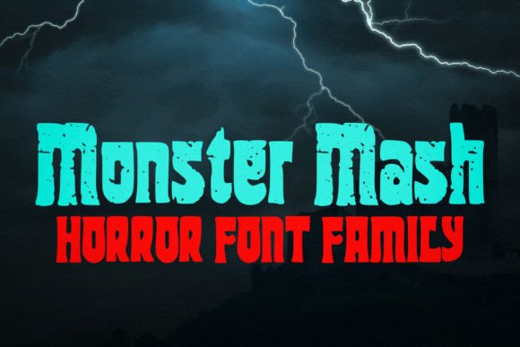 Monster Mash: A Playful Display Font for Spooky Digital Branding