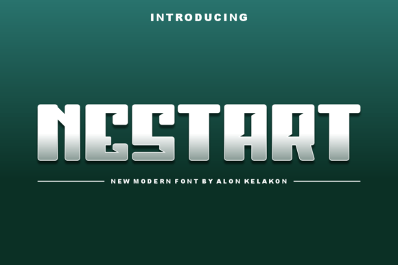 Nestart: A Display Font That Makes Your Brand Instantly Memorable
