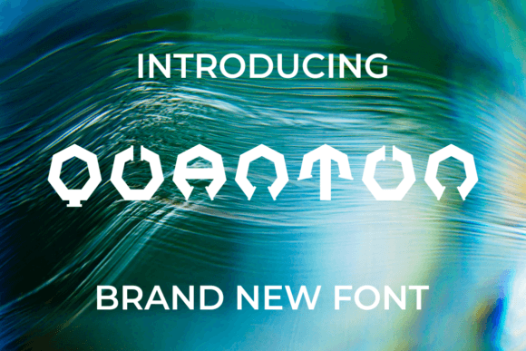 Quantun: A Display Font That Commands Attention