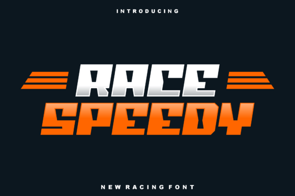 Race Speedy: A Bold Display Font for Scroll-Stopping Brand Content