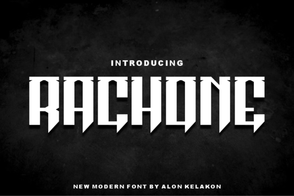 Rachone: A Bold Display Font for Scroll-Stopping Brand Content