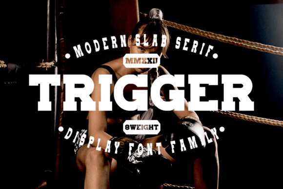 Trigger: A Display Font That Commands Attention