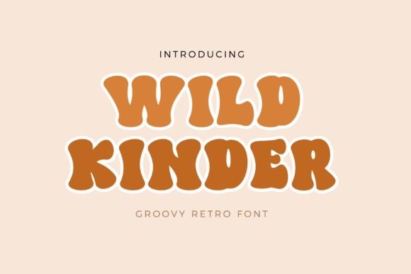 Wild Kinder: A Bold, Boho Display Font That Elevates Real Business Branding